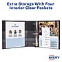 Avery TouchGuard Protection Heavy Duty 4" 3-Ring View Binders, Slant Ring, White (17145)~#|#~A8D8CA9F-B2B6-4693-BBC8E4C44A2C6551_sc7