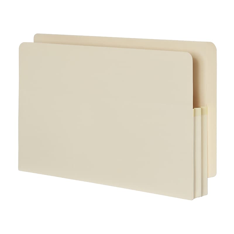 Pendaflex Reinforced File Pocket, 1 3/4" Expansion, Legal Size, Manila, 25/Box (22811) image 1