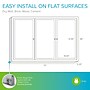 Ghent Cork Enclosed Bulletin Board, Satin Frame, 3'H x 6'W (PA33672K)~#|#~A8DF31E7-1D5F-4630-BB7FAF691A77546A_sc7
