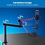 Mount-It! Premium Low-Profile Microphone Boom Arm for 3/8" & 5/8" Mic Mounts, Holds up to 4.4 lbs., Matte Black (MI-7612)~#|#~A8E53FF0-5A97-4C39-9C6DDF808CC70EB6_sc7