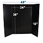 Flipside Tri-Fold Presentation Board, 36" x 48", Black, 3/Carton (OVS30087)~#|#~A8E60DEC-49F6-4A52-93CA1660F8D063E2_sc7