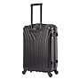 InUSA Vasty 26.37" Hardside Suitcase, 4-Wheeled Spinner, TSA Checkpoint Friendly, Black (IUVAS00M-BLK)~#|#~A8EC6186-31A5-4157-A3486FC20CB1058B_sc7