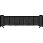 Versare The Room Divider 360 Freestanding Folding Portable Partition, 72"H x 300"W, Black Fabric (1172902)~#|#~A8F3E4D0-E644-4D6F-A63FDD4A60F0DD22_sc7