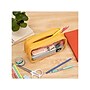 Zipit Half & Half Pencil Case, Yellow (HNHPL-3)~#|#~A8F6A0ED-9FFA-4083-B0A5C65428CB0DA3_sc7