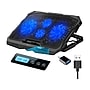 Purely C14 Height-Adjustable 17” Laptop Cooling Pad Stand with 4 Fans, 2 USB Ports (PLSC14)~#|#~A8F9F9DE-5EE0-4B49-8A799809CE4AE294_sc7