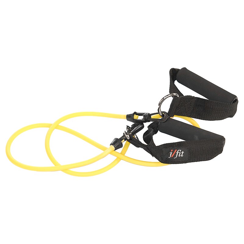 Jfit Light Resistance Tubing, Black/Yellow (J-TWHL) image 1