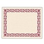 Hayes Art Deco Certificate Set, 9" x 12", Maroon, 110/Set (H-VA439)~#|#~A9101C88-9731-4C37-A4493344F00092FC_sc7