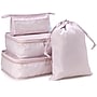 Bliss 4-Piece Polyester Packing Cube Set, Pink (SOAP0002)~#|#~A9110368-7F2F-4C65-9D03449DE5771F3D_sc7