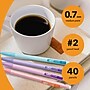 BIC Xtra-Smooth Mechanical Pencil, 0.7 mm, #2 Hard Lead, 40/Pack (MP40TX-BLK)~#|#~A917A458-62C9-49A3-8B94FE35163E67E8_sc7
