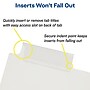 Avery Big Tab Insertable Plastic Dividers, 8 Tabs, Clear (11836)~#|#~A92012DE-1153-4BA6-86A1F8BE051BF54C_sc7