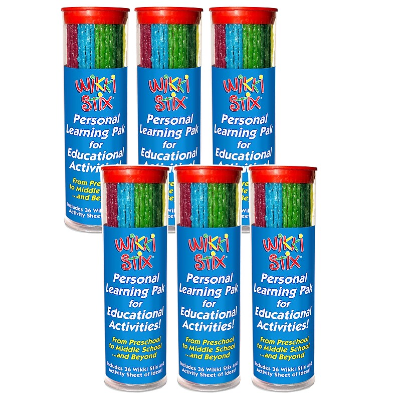 Wikki Stix® Personal Learning Pak Assorted Pack of 2 (WKX103-6) image 1