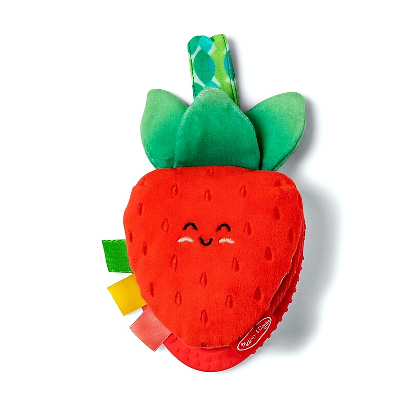 Melissa & Doug Peek-a-Boo Take Along Toy, Strawberry, 12/Pack (50742) image 1