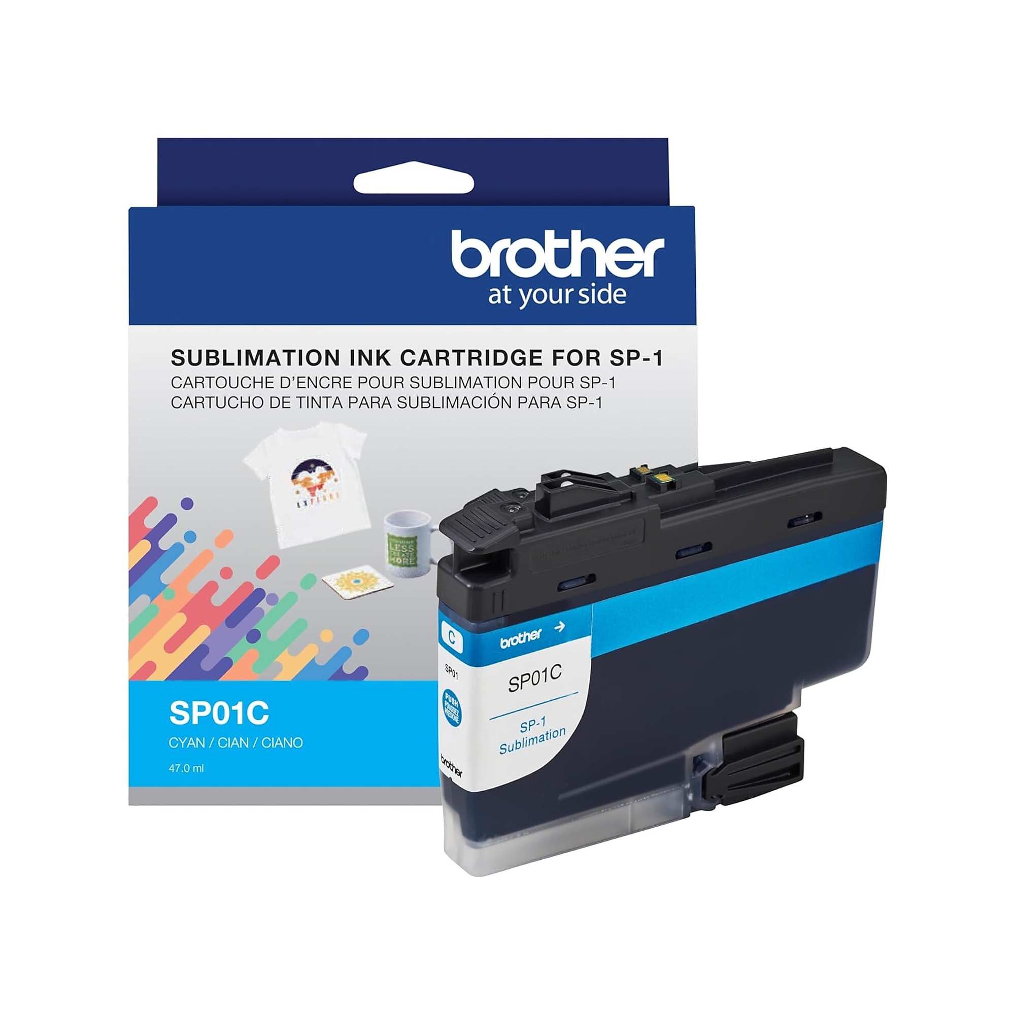 Brother Genuine Sublimation Cyan Ink Cartridge (SP01CS) Sansujyuku sansujyuku.com