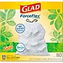 Glad ForceFlex Tall Kitchen Drawstring Trash Bags, 13 Gallon, White, Gain Original scent, 80/Box (78750)~#|#~A92839D2-2805-41D5-91FFF874B1A83171_sc7