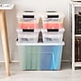 Iris Latching Storage Tote Bundle Pack, 5 Pieces/Bundle ~#|#~A92A7F17-E6F0-4722-9151D9F11E40E1A1_sc7