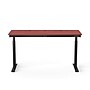 VersaDesk PowerLift 60"W Electric Rectangular Adjustable Standing Desk, Cherry/Black (PLSDR6024-BC-APP)~#|#~A92CFABF-F115-4EDA-A282213124BCB8F8_sc7