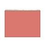 Blue Sky Bespoke Letterpress Notepad, 9" x 12", Pomegranate Blush (158224)~#|#~A9358F66-5707-4728-AA0B38251C2CA440_sc7