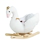 Happy Trails Plush Swan Rocking Horse, White (80-BF013)~#|#~A9384862-AF64-4F52-AE6187D3BF4298FA_sc7