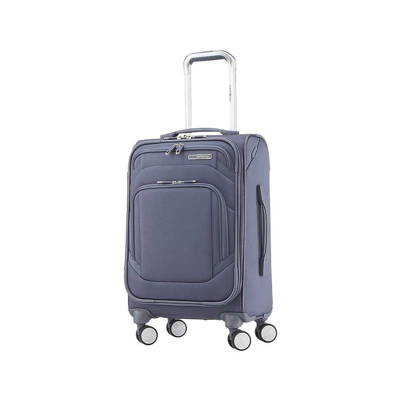 Samsonite Ascentra 21.5" Carry-On Suitcase, 4-Wheeled Spinner, Slate (140082-2134) image 1