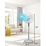 Black & Decker 18" Oscillating Pedestal Fan with Remote, 3-Speed, White (BDSF18MW)~#|#~A93F821D-7397-4F76-B86AAA05764978BF_sc7