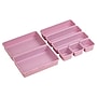 Staples 8-Piece Plastic Drawer Organizer Set, Dusty Pink (ST63890)~#|#~A94315F3-1BE3-47BB-B74BFCF42652DEB6_sc7