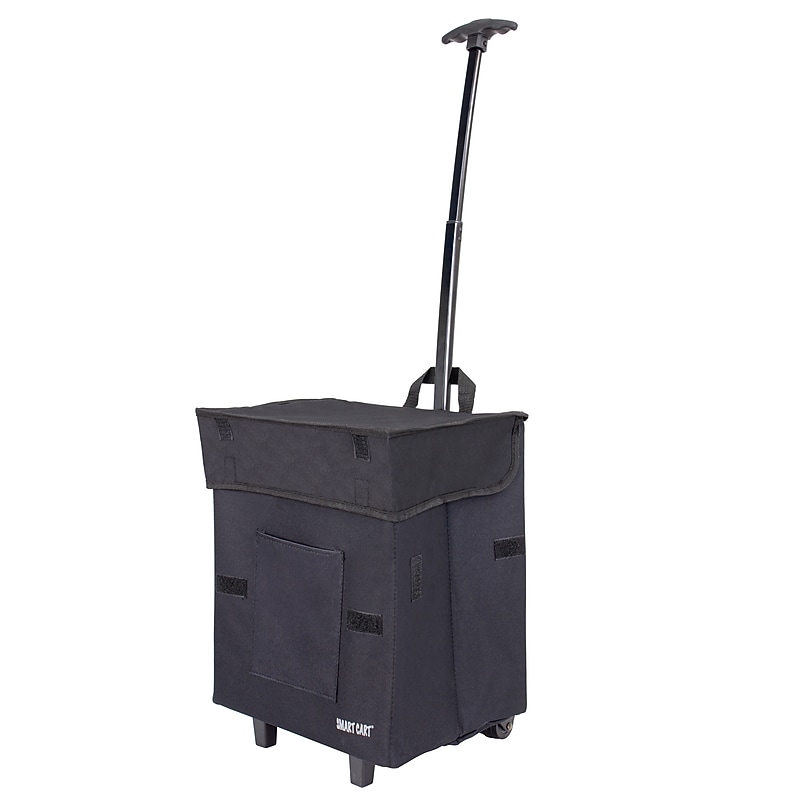 Dbest Smart Cart Rolling Multipurpose Collapsible Basket, Blackout (01-769MB) image 1
