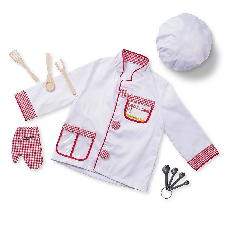 Melissa & Doug Chef Role Play Costume Set (LCI4838) image 1