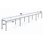 Boss Office Products Simple System 60"W Desk, White, 4/Set (SGSD009-101-WT)~#|#~A9513156-8B1B-47B1-86F66B5E2B218B7C_sc7