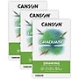 Canson Graduate 5.5" x 8.5" Drawing Pad, 30 Sheets/Book, 3/Bundle (MCX525008005-3)~#|#~A953BA15-3C73-4334-8FC6610A996B056B_sc7