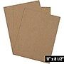 8.5" x 11" Extra Heavy Duty Chipboard Pad, Kraft, 470/Carton (CP8511HD)~#|#~A956B115-8422-4E13-B1BAEBA329EC7767_sc7