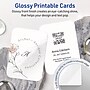 Avery Business Cards, 2-1/2" x 3-1/2, Glossy White, 60/Pack (95328)~#|#~A957287C-8496-4366-AB410B8C42E703B9_sc7