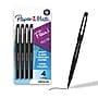 Paper Mate Flair Felt Pen, Medium Point, 0.7mm, Black Ink, 4 Pack (84344)~#|#~A95A03A0-EF21-49BE-95A247DB17E2B497_sc7