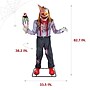 Haunted Hill Farm Tekky Scream Clown Halloween Standing Décor (HHSCREAMCLWN-1FLSA)~#|#~A95AF435-0A14-4179-8E1BE34AC0B9D59B_sc7
