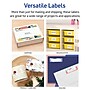 Avery Sure Feed Laser/Inkjet Shipping Labels, 2" x 4", White, 10 Labels/Sheet, 2,500 Labels/Box (95945)~#|#~A95C9912-E6D2-4880-B7EB2C7BDDFBF01E_sc7