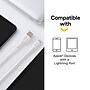 NXT Technologies™ 4 Ft. Braided Lightning to USB Cable, White (NX60467)~#|#~A95F1D63-09AC-4C51-A15E8CA6346DCCF6_sc7