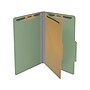 Medical Arts Press Pressboard Classification Folder, 1 Divider, 2" Expansion, Legal Size, Green, 10/Box (DV-T52-14-3AGN)~#|#~A95FD1EE-ABF4-4B14-BAC0CDF5FA141885_sc7
