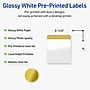 Avery Laser/Inkjet Rectangle Multipurpose Labels, 4" x 3-1/3", White, 40/Pack (S00-DJM)~#|#~A9683250-24A4-4908-ADAA3DE12F3BD282_sc7