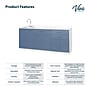 Viva Comfort 36.75'' H x 72" L Medical Cabinet with Left Sink, 6-Doors, 3-Drawers, Blueberry (902BASE72LSBL)~#|#~A96FEBED-52EF-4B9B-A5B6DC3D8E512302_sc7