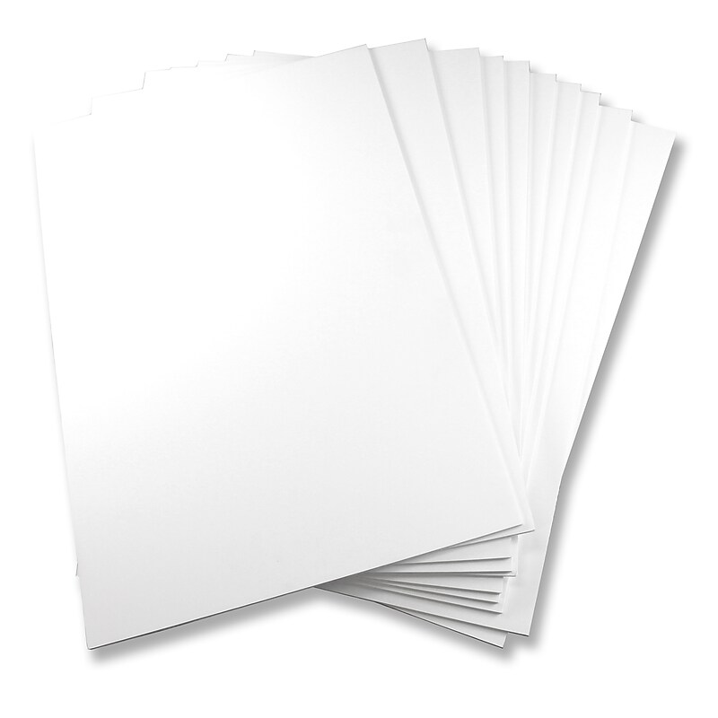 Flipside Foam Board, 30" x 20", White, 25/Carton (20300-25) image 1