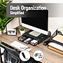 Mind Reader Ventilated Metal Monitor Stand, Up to 22" Monitor, Black (MONMESH-BLK) ~#|#~A979638C-0EF9-439C-962ACE7AC5DFCF77_sc7