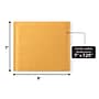 Staples CD Bubble Mailers, Gold Kraft, Peel & Seal, 7.25” x 8” — 12/Pack~#|#~A97D1DCA-6291-4E78-A0923FBBD64429D5_sc7