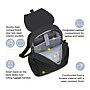 Delsey Paris Bedford Laptop Backpack, Black (40362160000)~#|#~A98528BB-A219-49B8-900E61849AAF811B_sc7