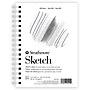 Strathmore 200 Series 5.5" x 8.5" Side-Wire Bound Paper Pad, 100 Sheets/Pad, 3 Pads/Bundle (STTP255151-3)~#|#~A987D032-D704-4A8A-AC7F7058FBFE5E9E_sc7