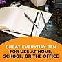 BIC Glide Retractable Ballpoint Pen, Medium Point, 1.0mm, Black Ink, Dozen (14347/VCG11BK)~#|#~A98BB9B9-3A89-4157-99137C806D0D2762_sc7