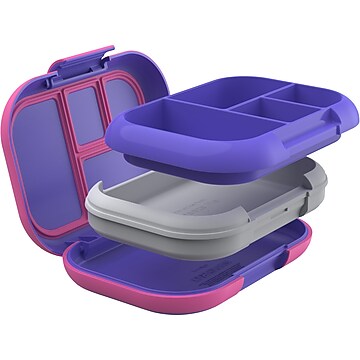 bentgo Kids Chill Lunch Box, Electric Violet (BGOCHL-EV)