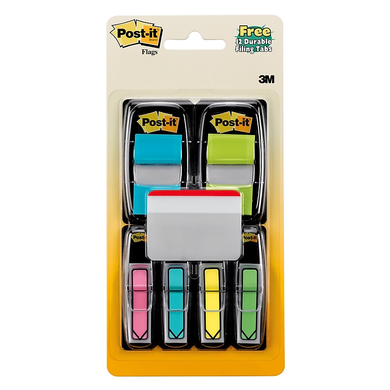 Post-it Flags and Arrow Flags Value Pack, 196 Flags/Pack (680-BBBGA4VA) image 1