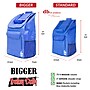 Trolley Dolly Bigger Folding Hand Truck, 200 lb. Capacity, Blue (01-560)~#|#~A9A1E0FF-2388-4CA2-A3DB8203B422CCFE_sc7