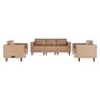 Flash Furniture Hercules Artemis LeatherSoft Sofa and 2 Chair Set, Cognac, 3-Pieces (ZB8921SET3COGNC)~#|#~A9A6B54E-DEDA-4451-A6FA5812EDA8DFFD_sc7