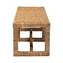 bali & pari Cipally Seagrass and Mahogany Wood Bench, Natural (251-13855-HiT)~#|#~A9AAC03A-EDAE-49D5-B96D953E8C0EC62B_sc7