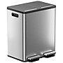 iTouchless SoftStep Stainless Steel Combo Step Pedal Kitchen Trash Can and Recycle Bin with Dual Odor Filters, 16 Gallon~#|#~A9AD9482-6111-4478-969AD00C0AFAF6A6_sc7